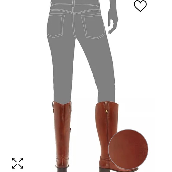 International concepts (INC) cognac brown riding boots - Picture 2 of 5